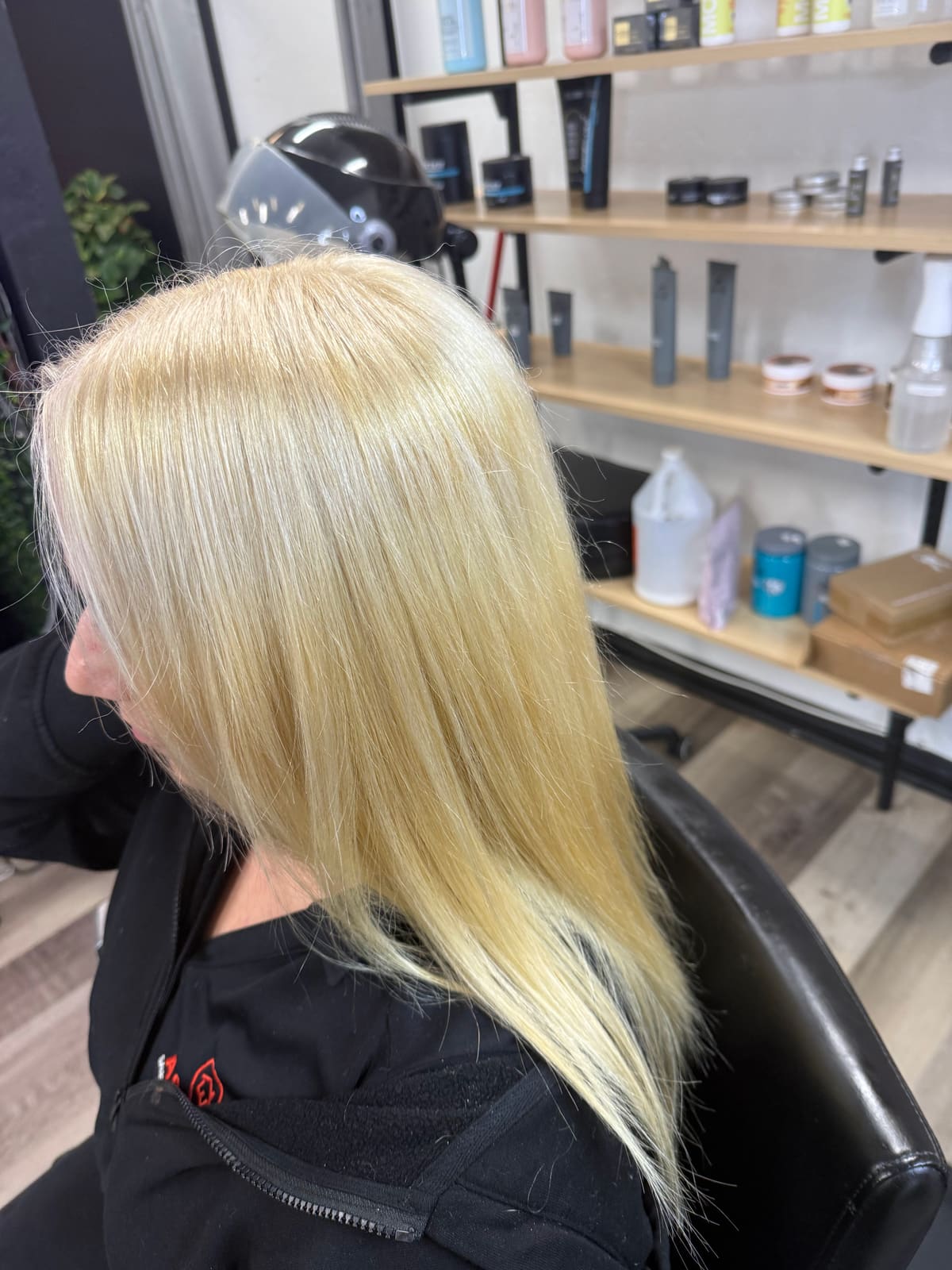 Platinum blonde