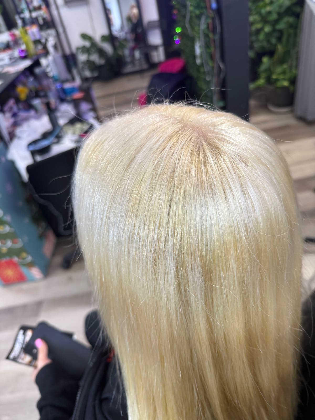 Platinum blonde