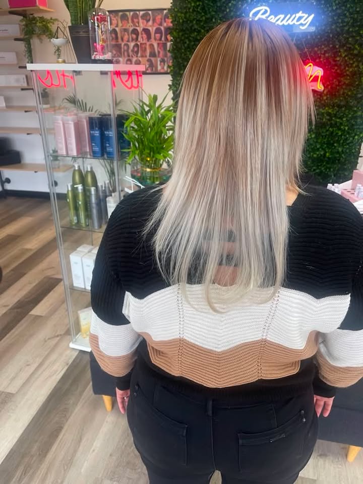 Blonde balayage