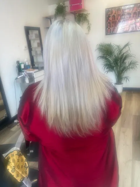 Platinum blonde